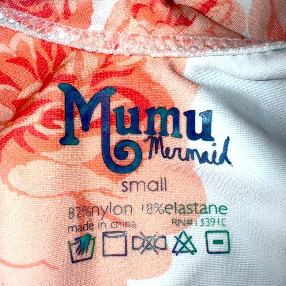 Show Me Your Mumu Mermaid One Piece Floral Swimsuit, Small - Picture 4 of 4